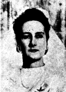 Photo of photos/Juen Estelle McLennan wedding news 1945 Newcastle NSW_crop